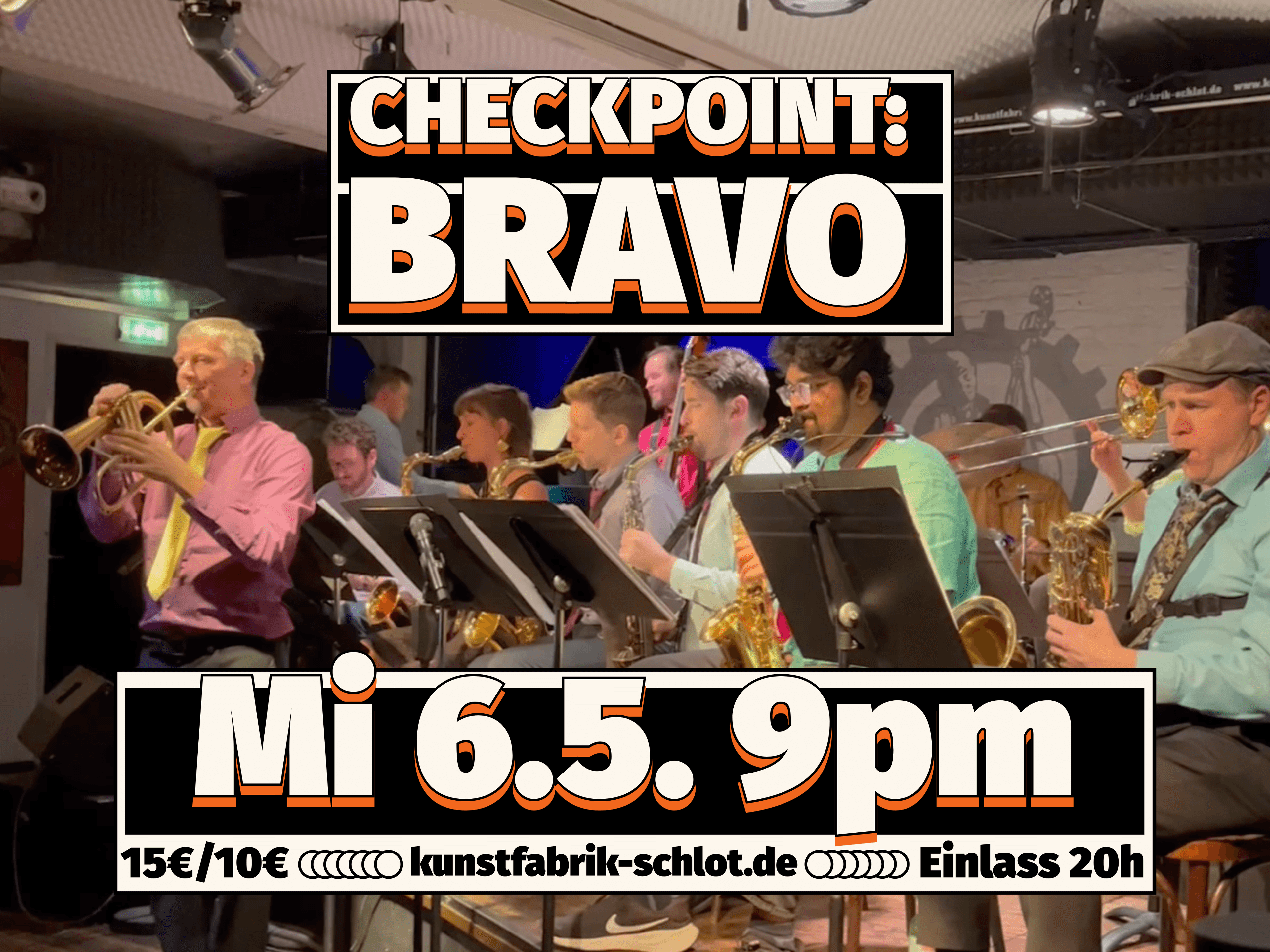 6.5. um 21h in der Kunstfabrik Schlot